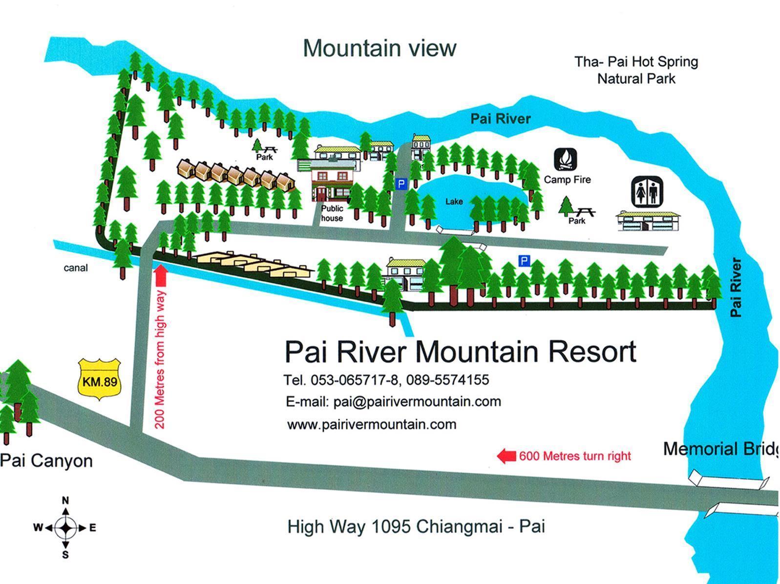 Pai River Mountain Resort Exteriör bild